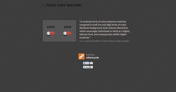 Rainy Cafe